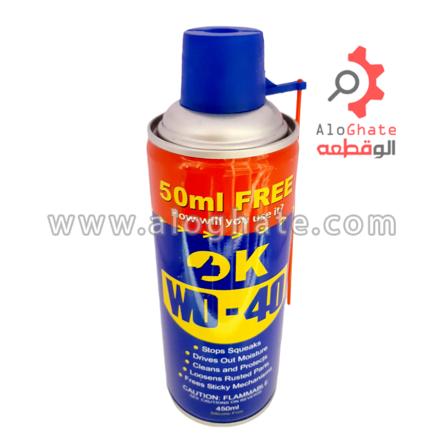اسپری روان کننده WD-40